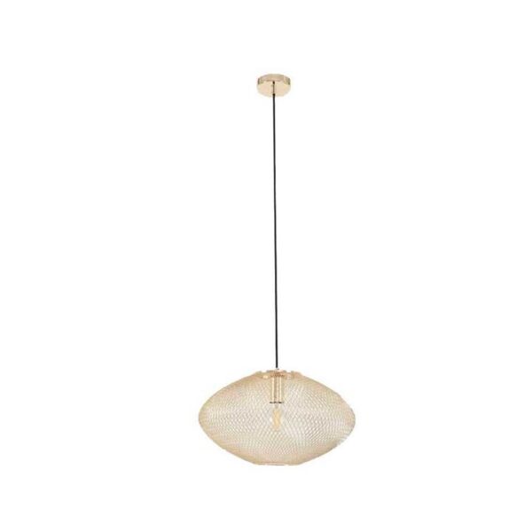 Golpe Oval Stainless Steel Pendant Light