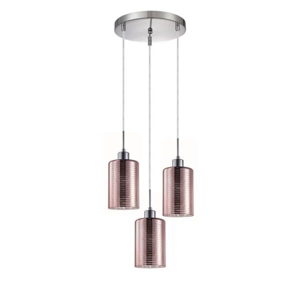 Espejo 3 Streaks Glass Pendant Lights