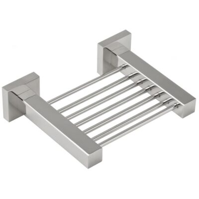 Quadro Stainless Steel Soap Basket Dish