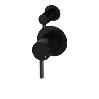 Round Brass Shower/Bath Mixer Diverter