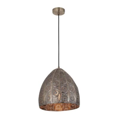Sari Interior Patterned Ellipse Pendant Light