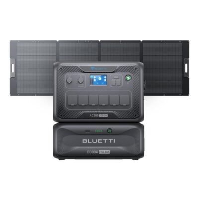 BLUETTI AC300+B300K Modular Power System: Perfect for Home Backup and Off-Grid Living in Australia, AC300+B300K+350W