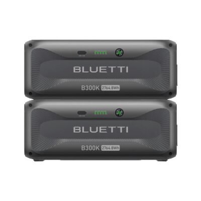 BLUETTI 2*B300K Expansion Battery: 5,529.6Wh LiFePO₄ for Reliable Daily Power and Home Backup in Australia