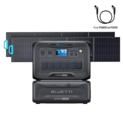 BLUETTI AC500+B300K+2*PV200 | Home Battery Backup