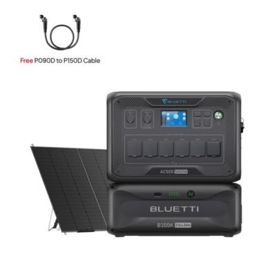 BLUETTI AC500+B300K+350W Solar | Home Backup